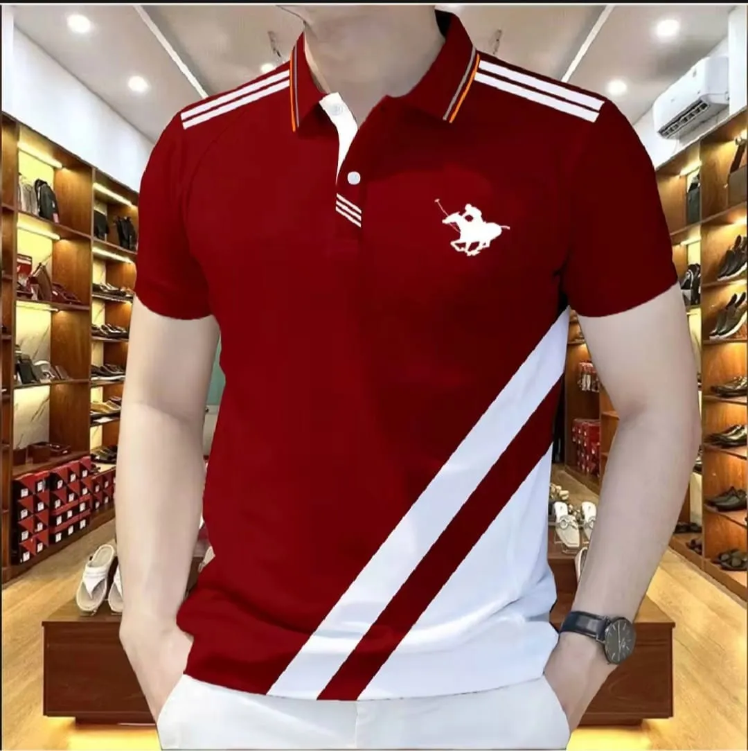 Stylish Premium Cotton Polo Shirt Versatile Fashion Appeal