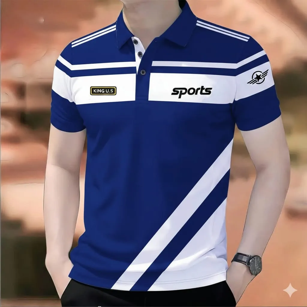 Stylish Premium Cotton Polo Shirt Versatile Fashion Appeal
