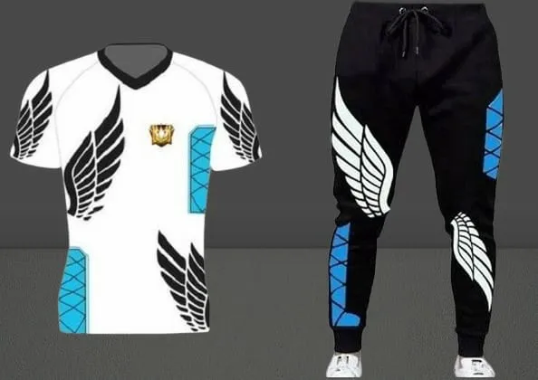 Stylist Printed Half Sleeve T-Shirt & Full pant Set for Men | Nazmas Shop Online BD