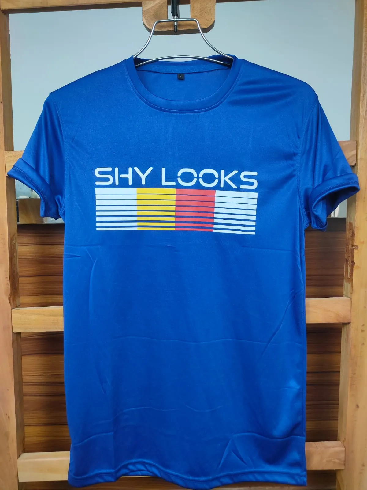 Superior Premium Striped High-Density Solid Pattern T-Shirt