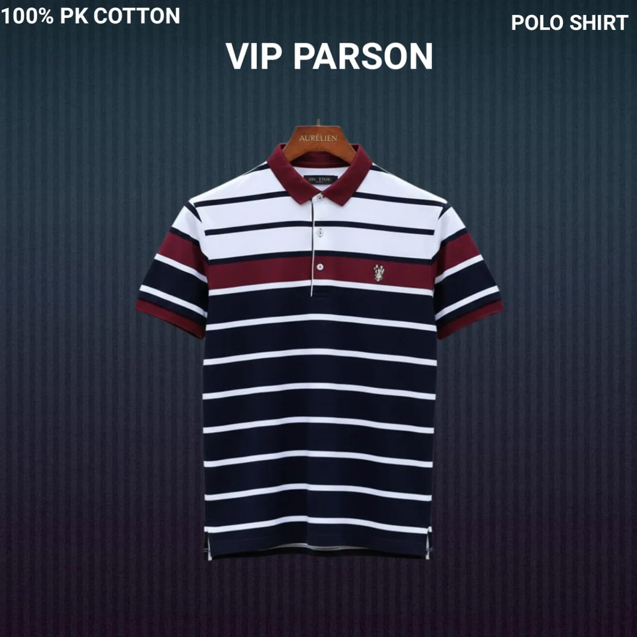 Sustainable Elegant Half Sleeve polo Shirt Minimalist Look Polo-Shirt