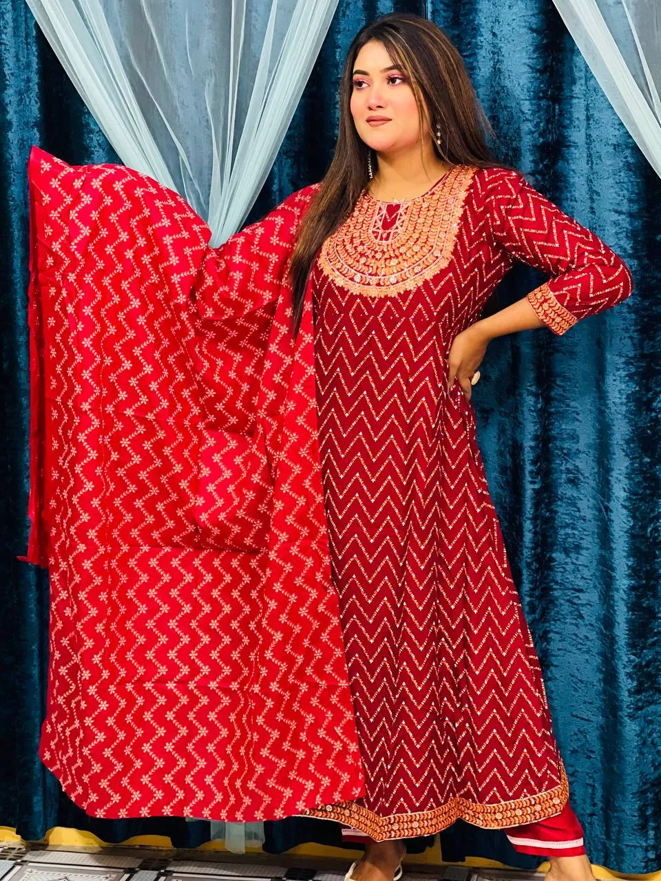 Three Piece by Nazmas - Affordable Price for Stylish Looks in Bangladesh