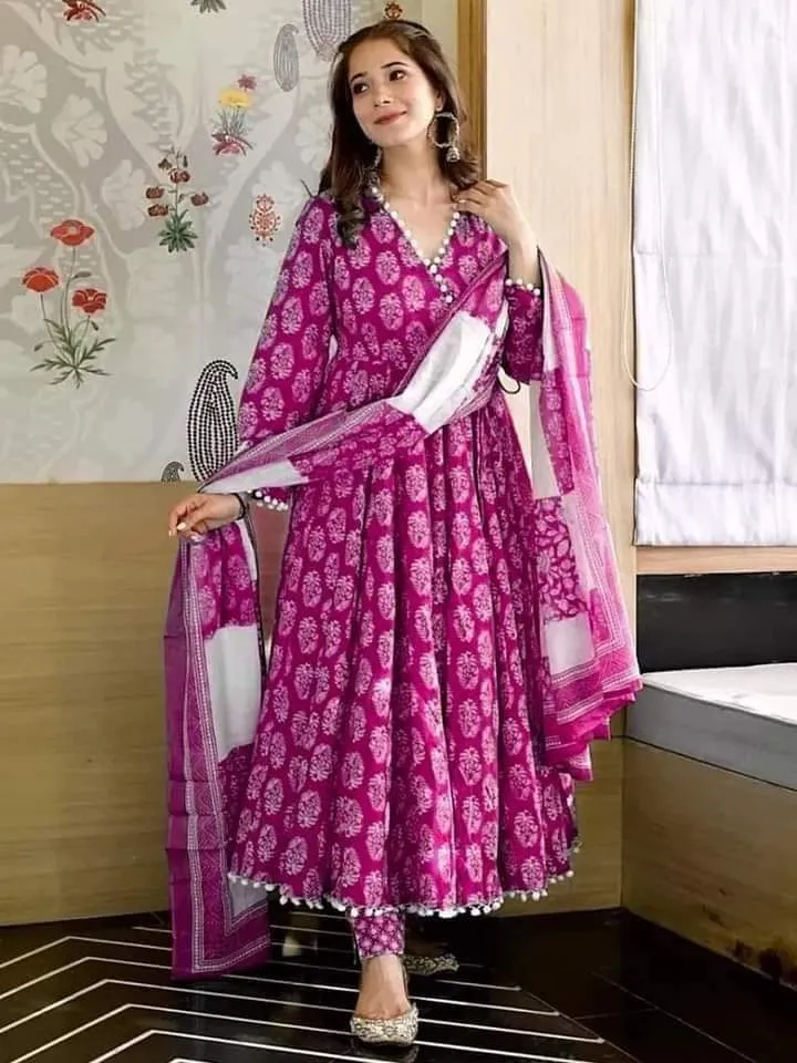 Three Piece Gown - Affordable Nazmas Shop Online, Bangladesh