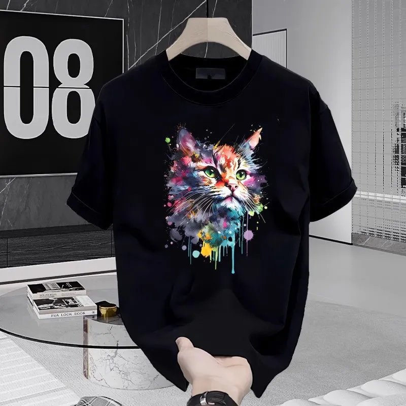 Top-Tier Comfortable Stylish Drop Shoulder Bold Graphics T-Shirt