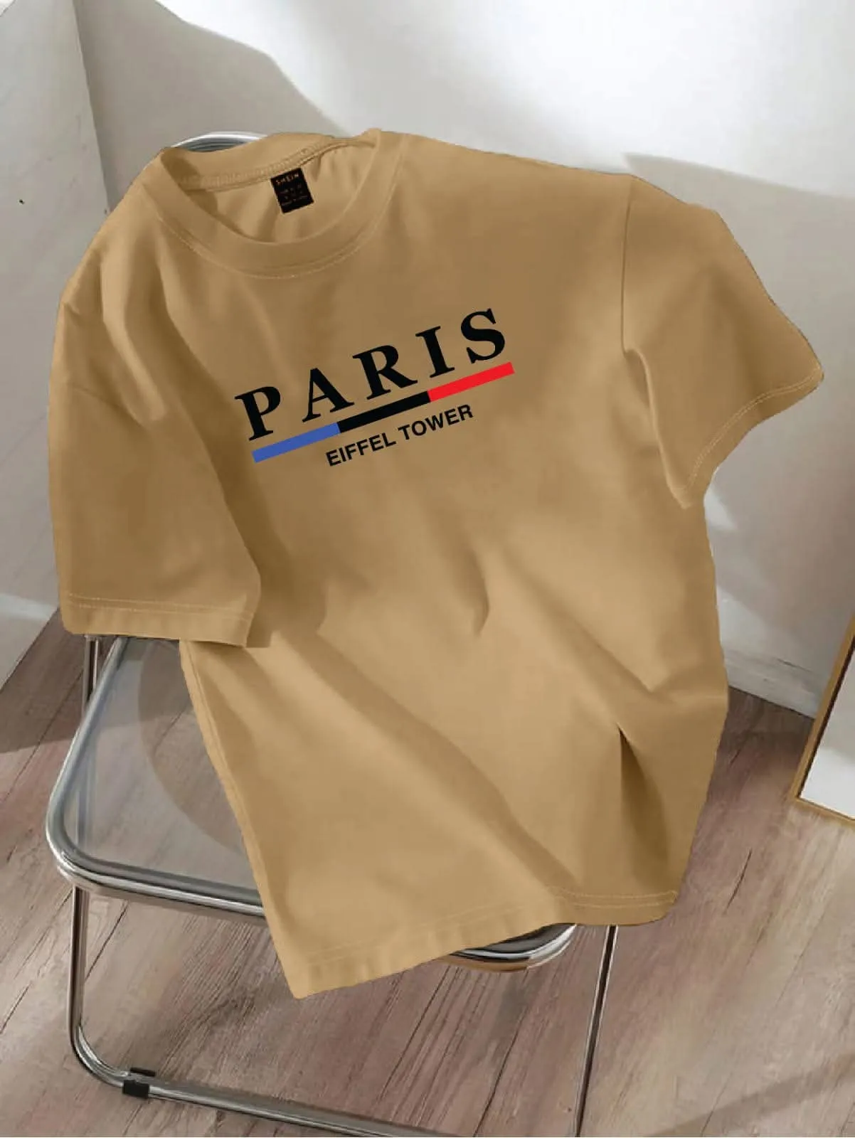 Top-Tier Drop Shoulder  with DTF Print Rich-Texture Graphic Design T-Shirt