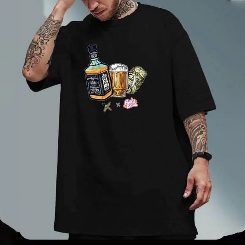 Top-Tier Stylish Drop Shoulder Sustainable Premium Finish T-Shirt