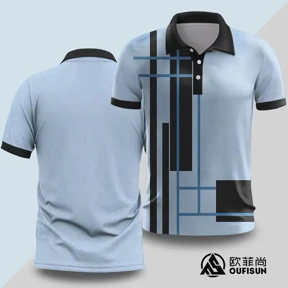 Trendy Attractive Stylish Polo Shirt Versatile Fashion
