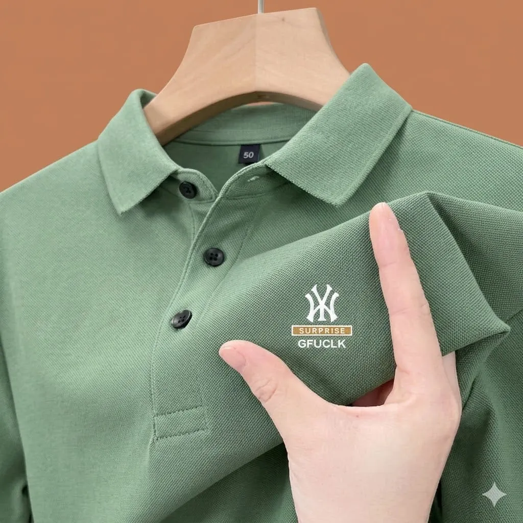 Trendy Formal Solid Polo Shirt Fashionable Cuts Appeal