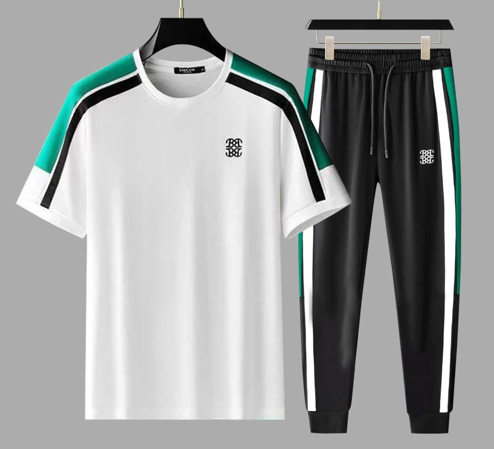 Trendy Mash T-Shirt Trouser Combo - Nazmas Affordable Price BD
