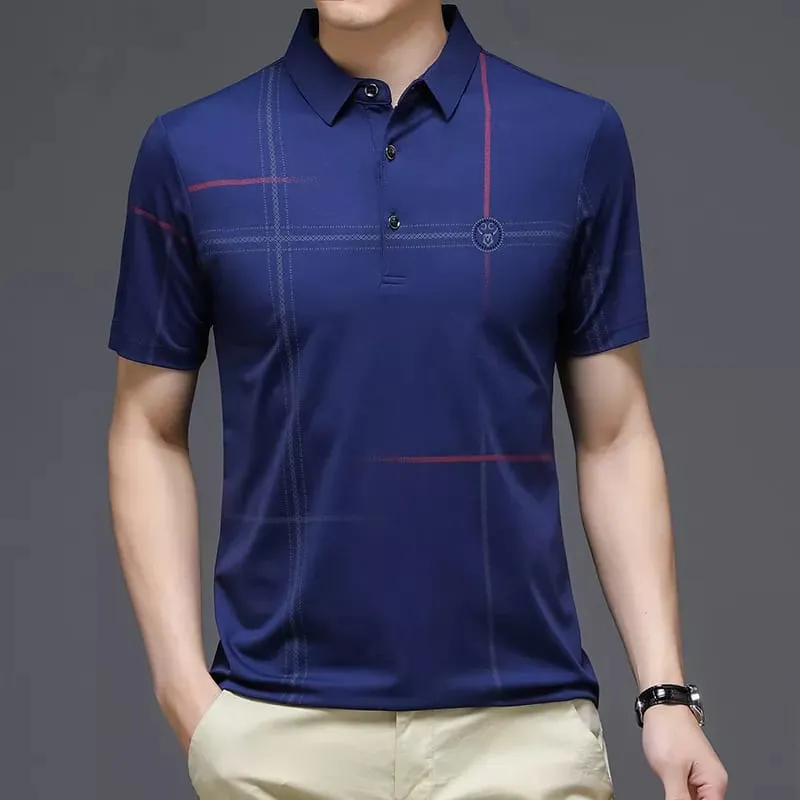 Trendy New Style Polo Shirt Sleek Modern Look