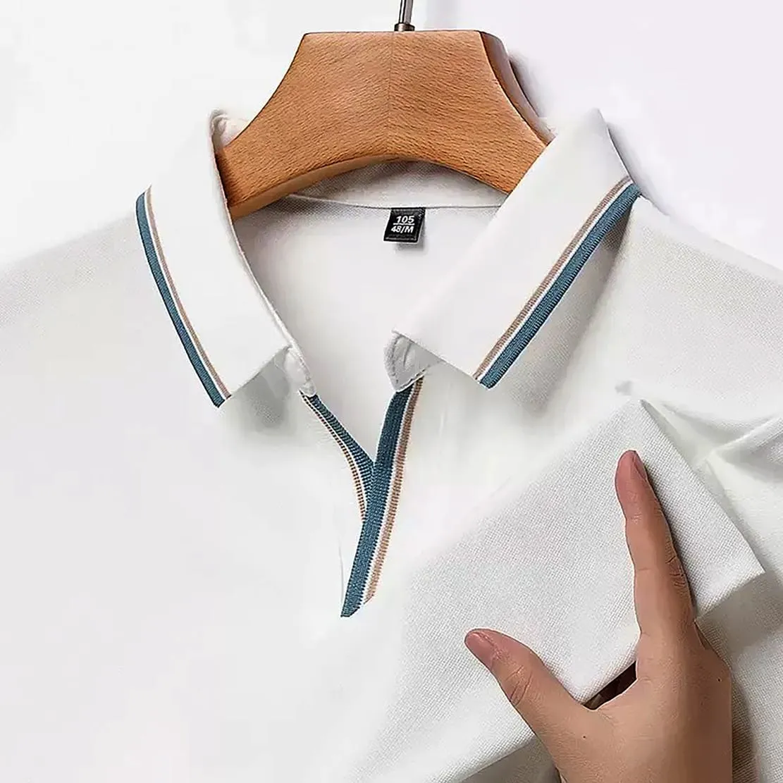 Trendy Premium Cotton Polo Shirt Fashionable Cuts Design