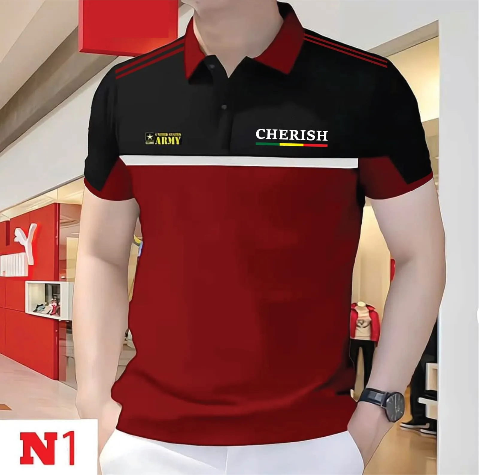 Trendy Premium Cotton Polo Shirt Fashionable Modern Cuts