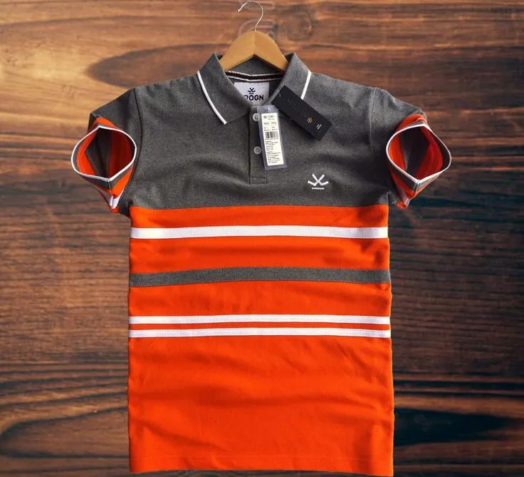 Trendy Premium Cotton Polo Shirt Sleek Modern Look