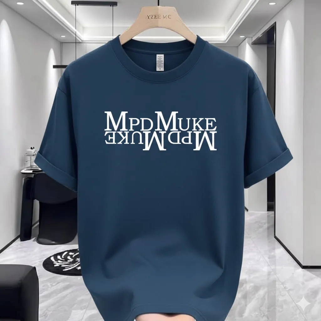Trendy Premium Drop Shoulder High-Density Premium Finish T-Shirt