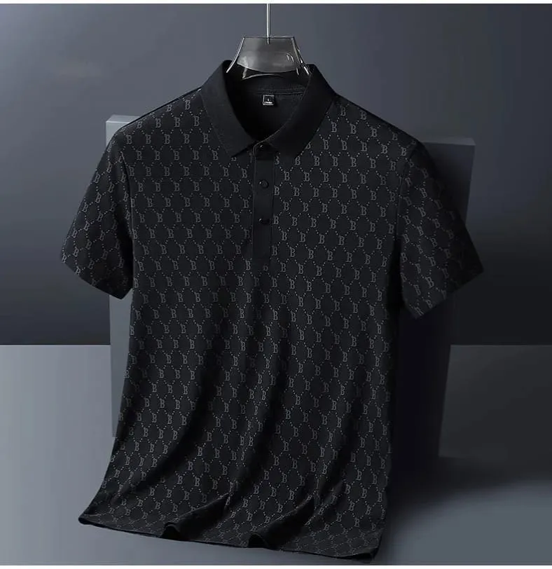 Trendy Summer Half Sleeve Polo Shirt Casual