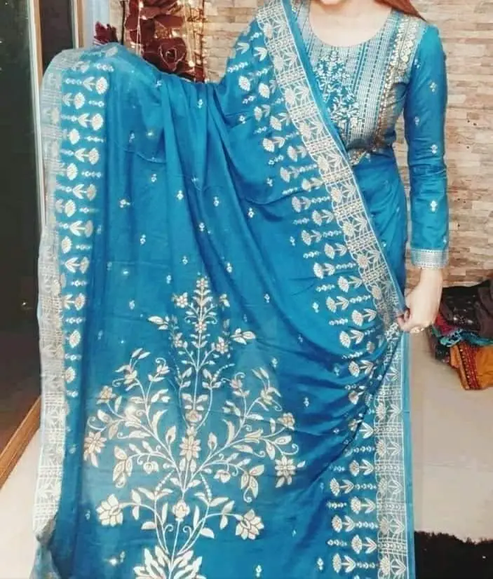 আনস্টিজ স্ক্রিন প্রিন্ট থ্রি-পিস - All-Day Comfort