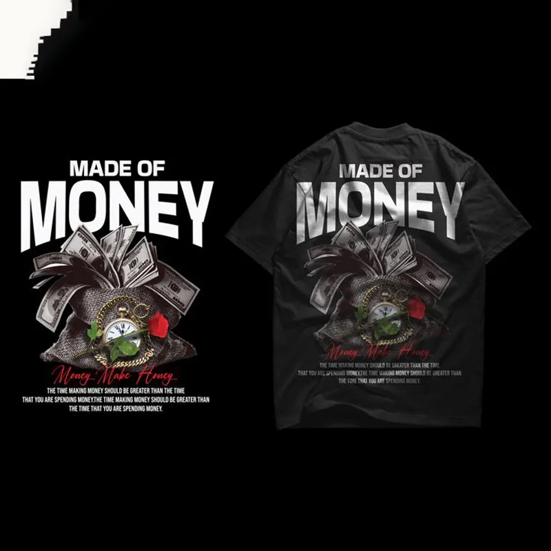 Urban Casual Stylish Drop Shoulder Bold Graphics T-Shirt
