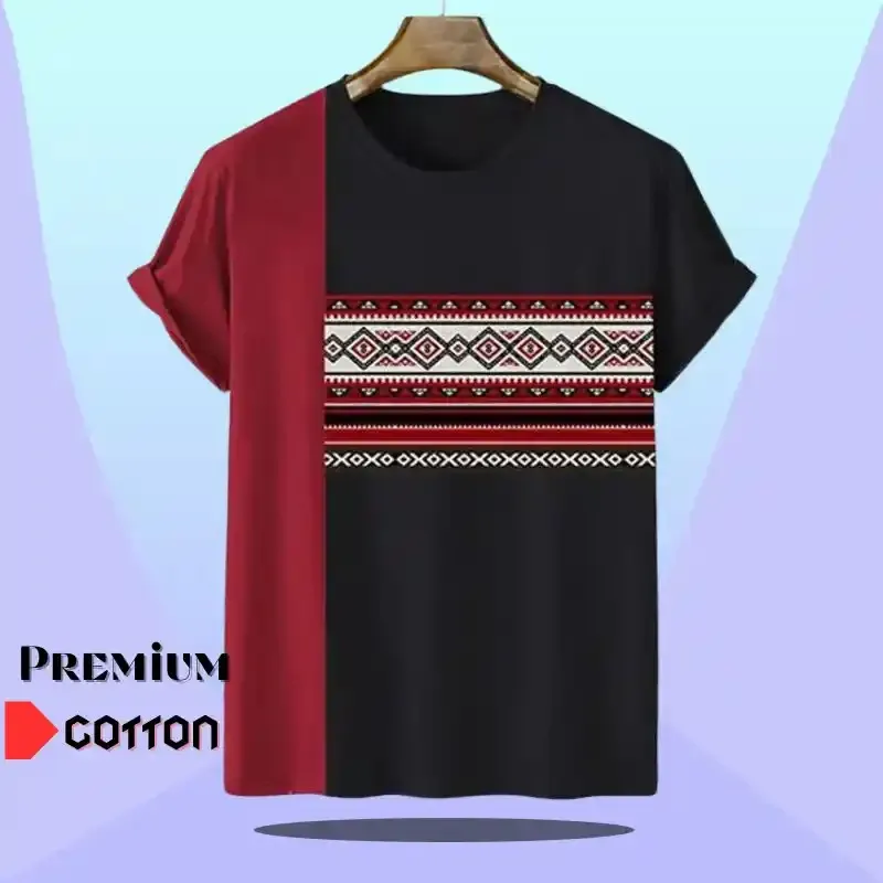 Urban Relaxed-Fit Premium Cotton Streetwear Style T-Shirt