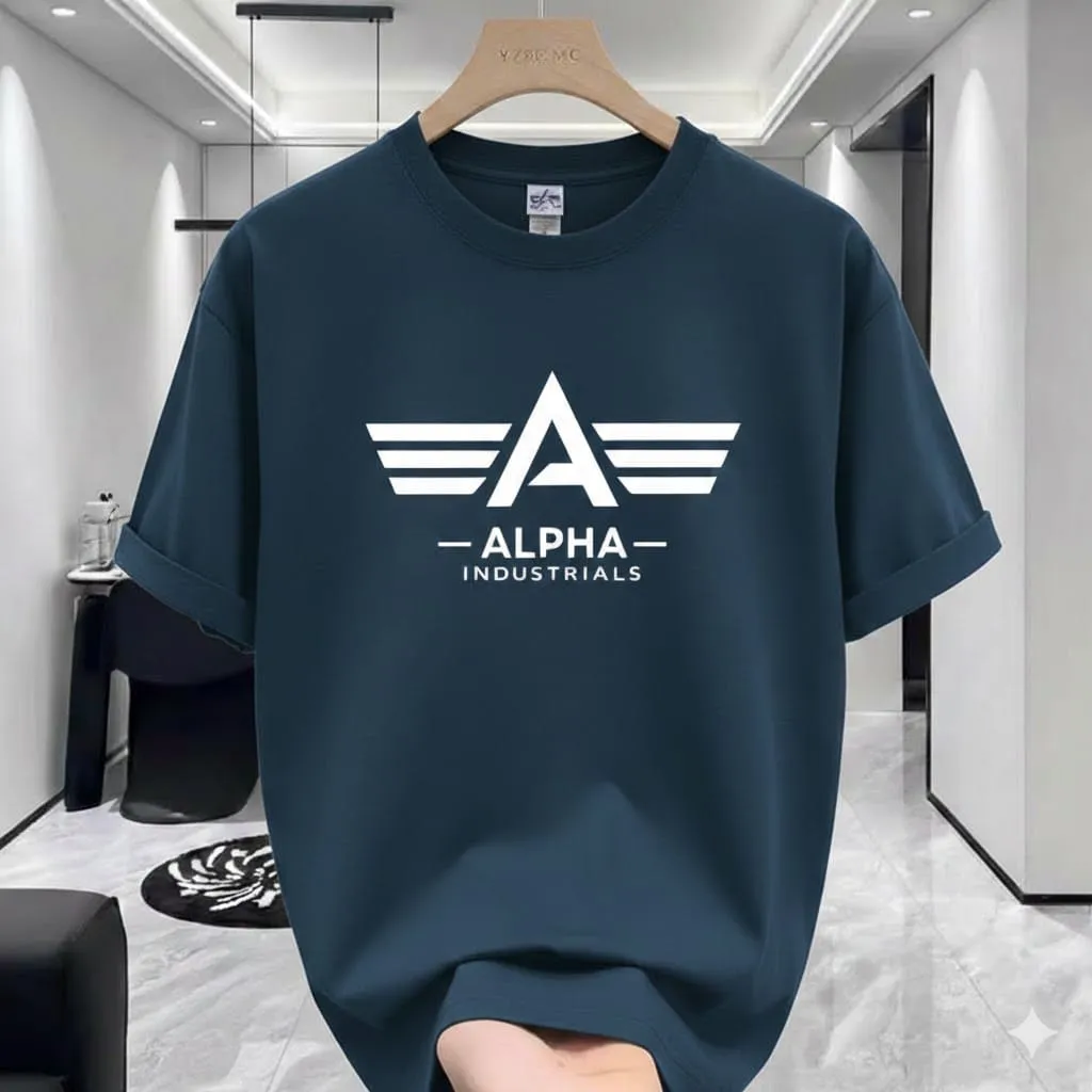 Urban Street-Style Premium Drop Shoulder Graphic Design T-Shirt