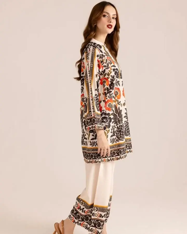 Vibrant Digital Print Two Piece for You