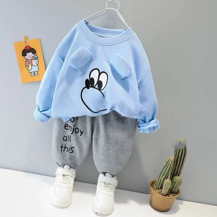 Shop Online: Sweatshirt Pant Set boys and girls | Nazmas BD (শুধুমাত্র একটি সেট বা একজন শিশুর ড্রেস)