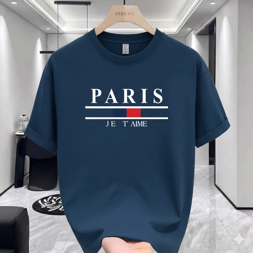Vogue Premium Drop Shoulder Feather-Soft Streetwear Style T-Shirt