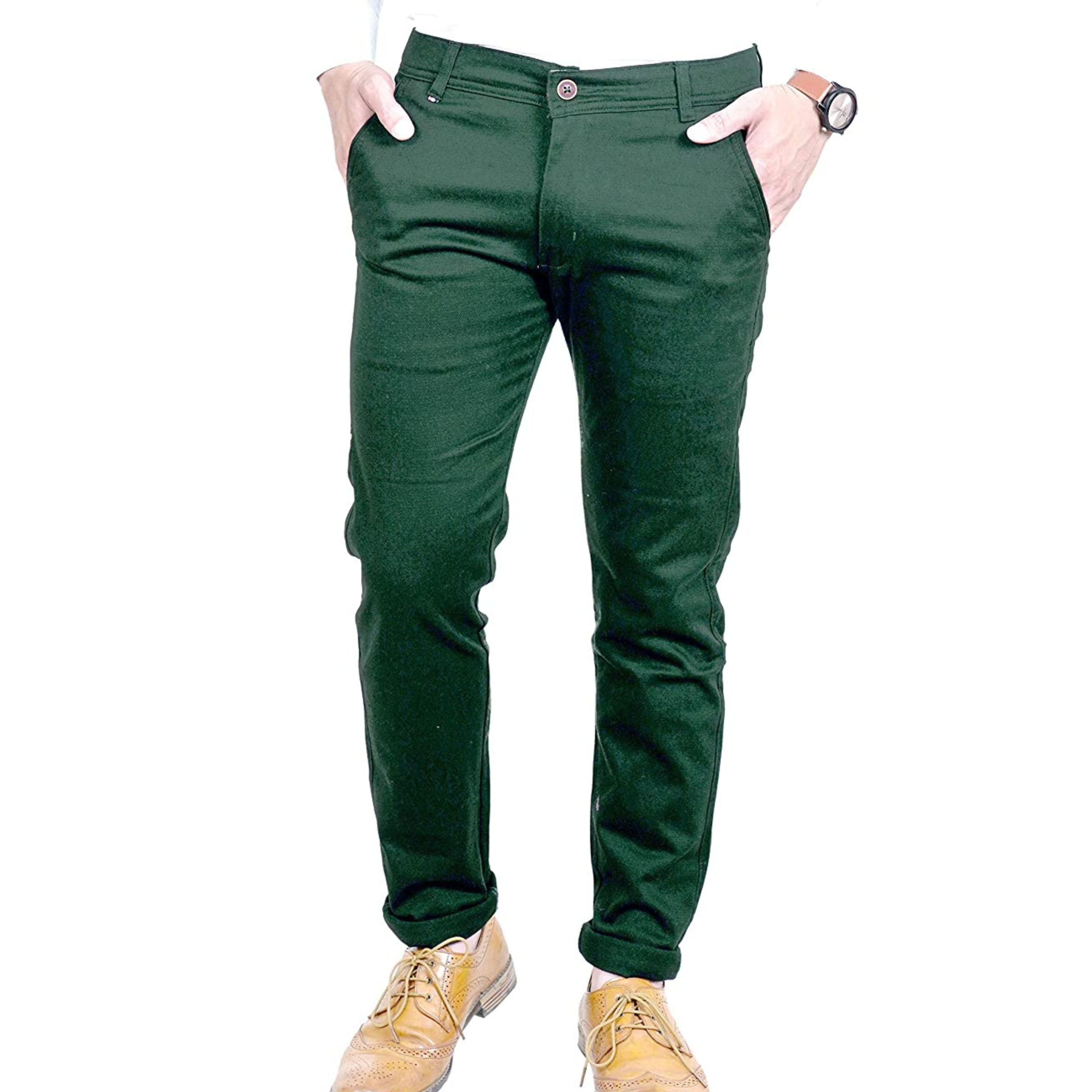 Buy Men's -Original Gabardine Pant- Green at Best Price in Bangladesh