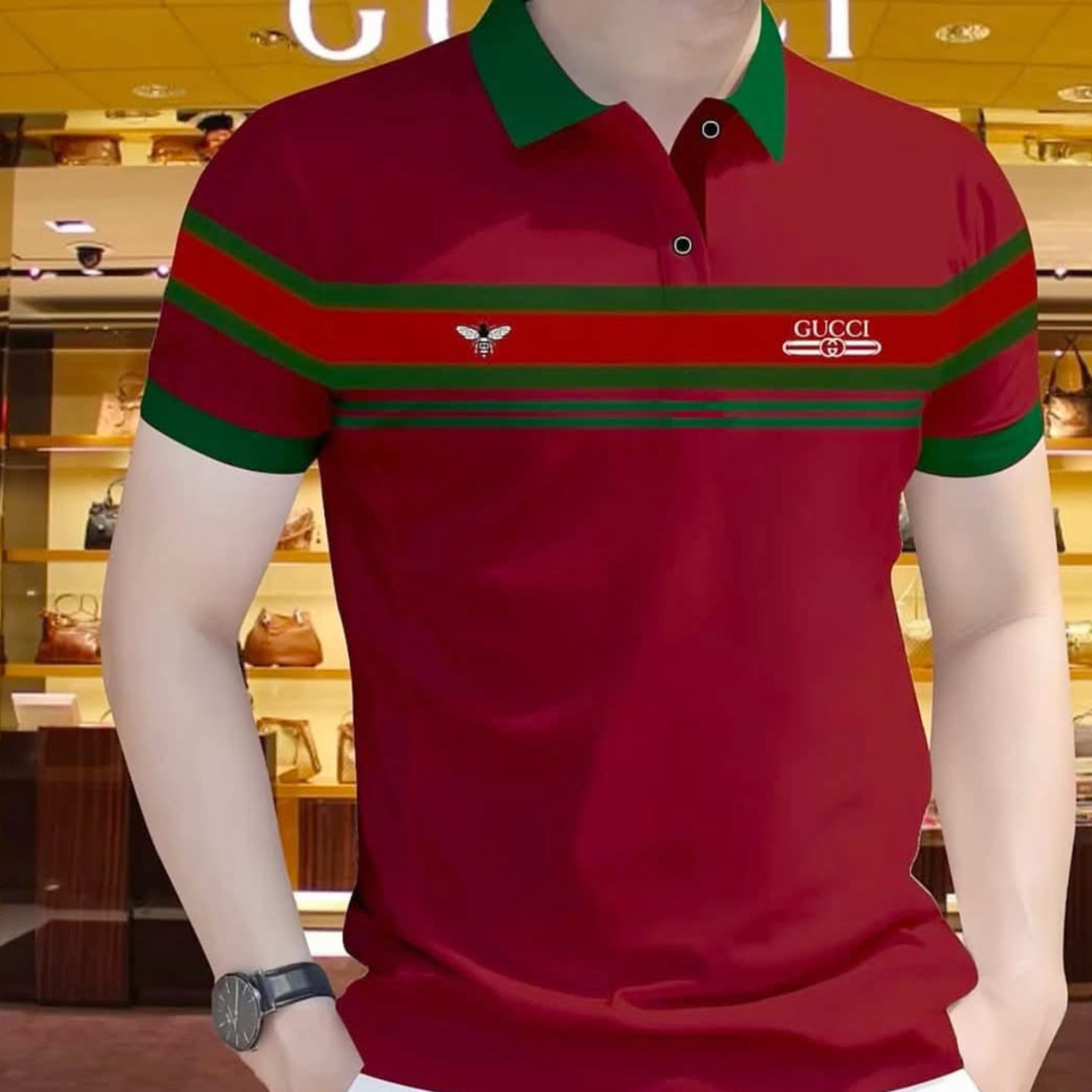 Buy Cotton Polo Shirt For Men's Maroon at Best Price in Bangladesh