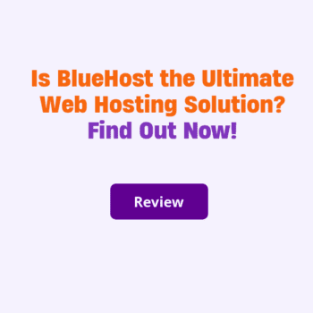 Bluehost review