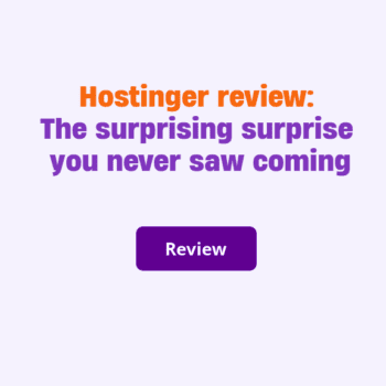 Hostinger Review