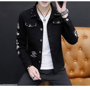 Stylish Denim Jacket for Winter Black